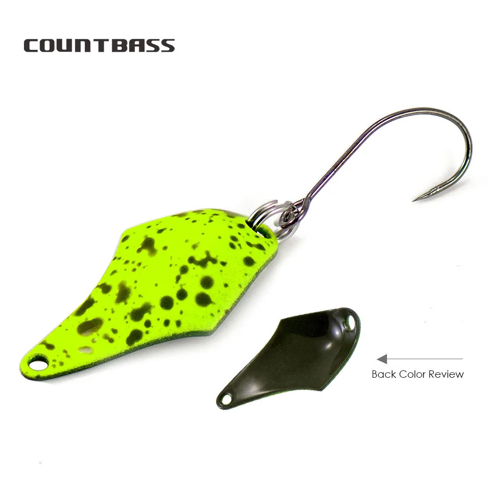 Fishing Hook Barbless - COUNTBASS 5/64oz 2g Casting Löffel mit