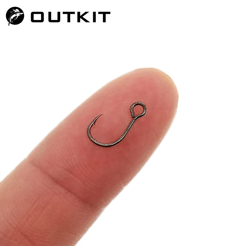 Fishing Hook Assortment - OUTKIT 12 Stück für Angelköder, Ersatzhaken,