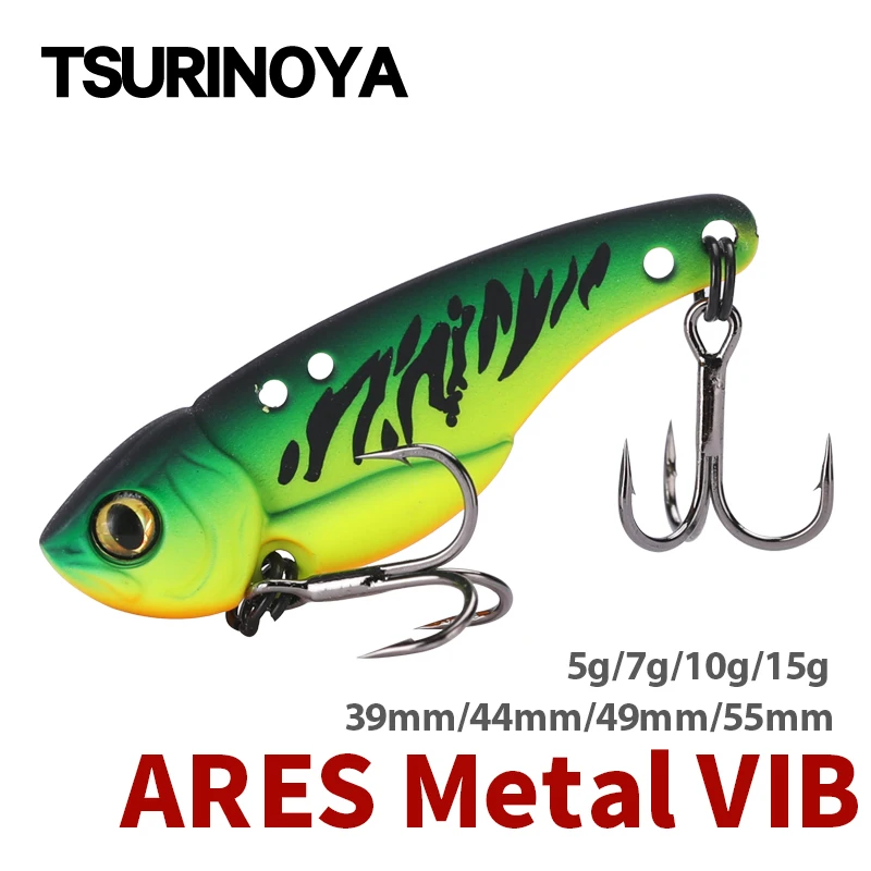 Fishing Hook Treble - TSURINOYA Angeln Harter Köder Metall VIB