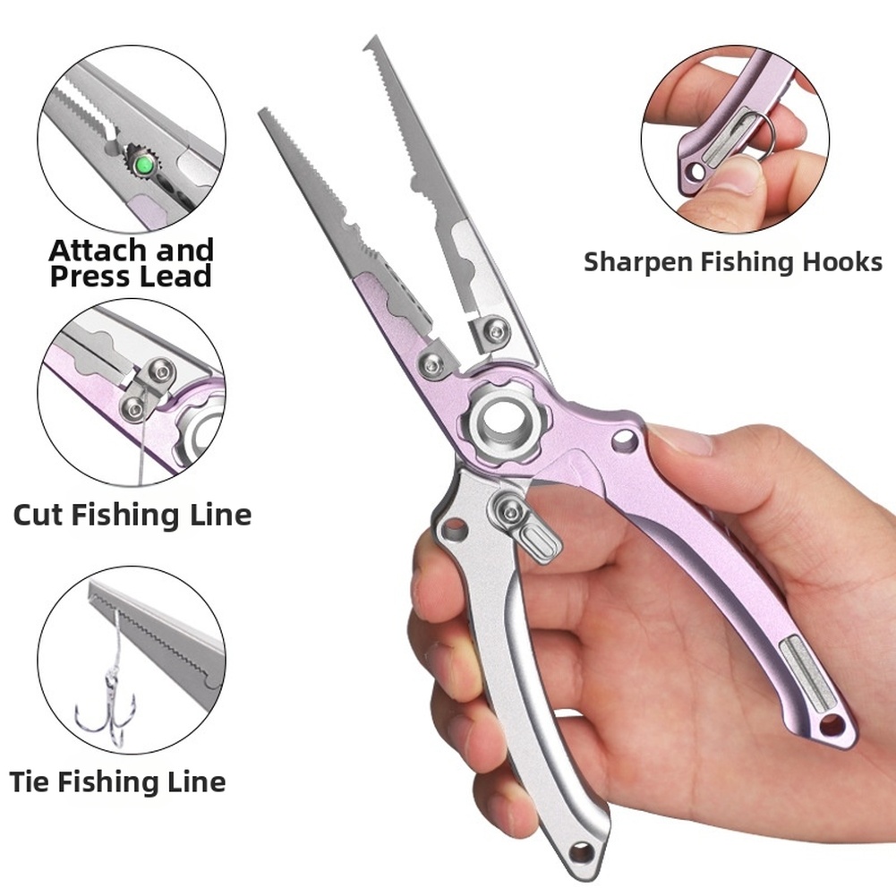 Fishing Hook Sharpener - 19,8*7,7 cm Angelzange aus Aluminium mit