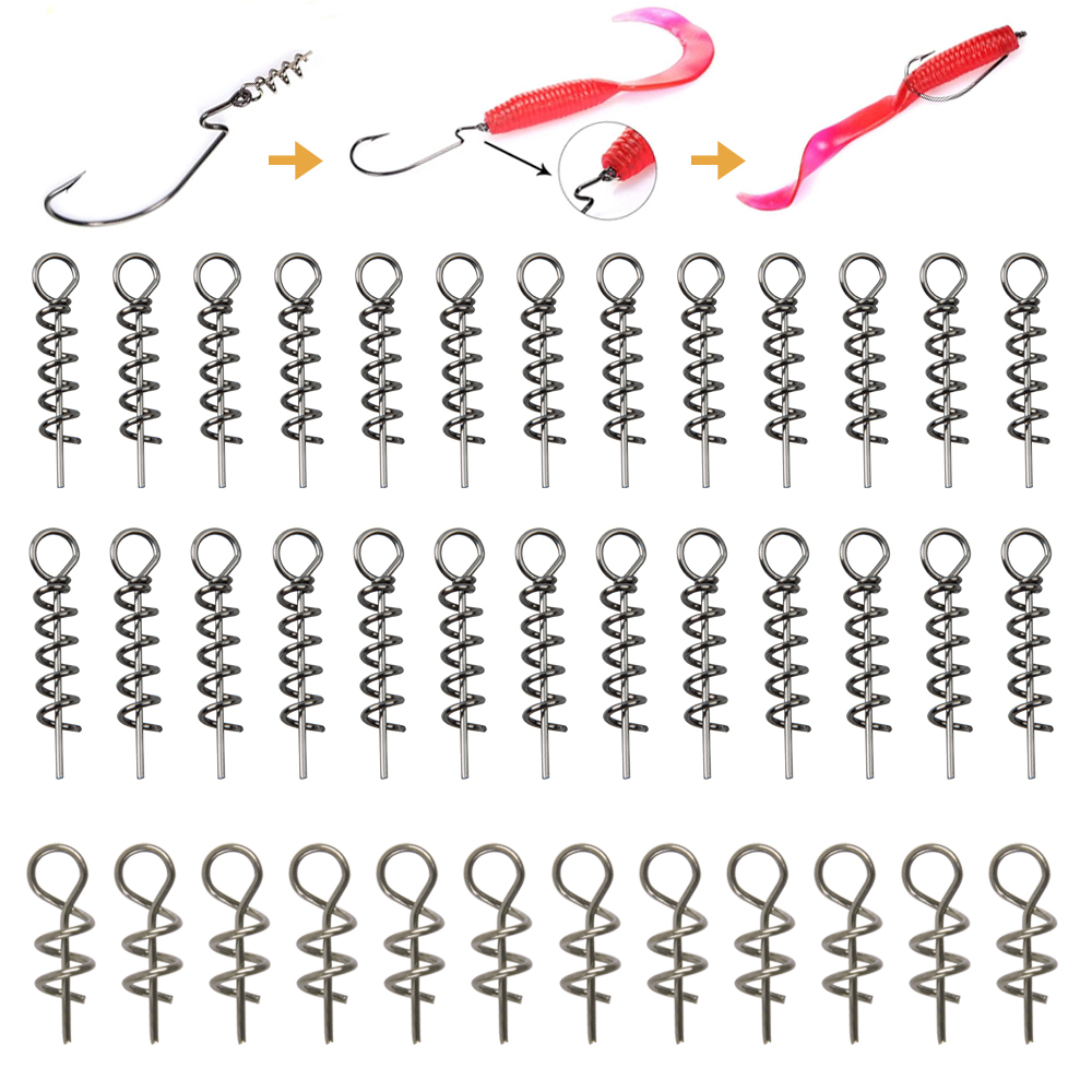 Fishing Hook Stainless Steel - 30 stücke Edelstahl Frühling Lock Pin