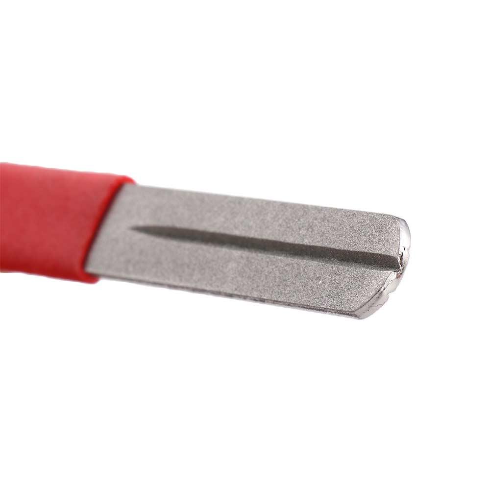 Fishing Hook Sharpener - Groove Fishing Tool Einzelrillen-Fischhakenschärfer zum Schleifen