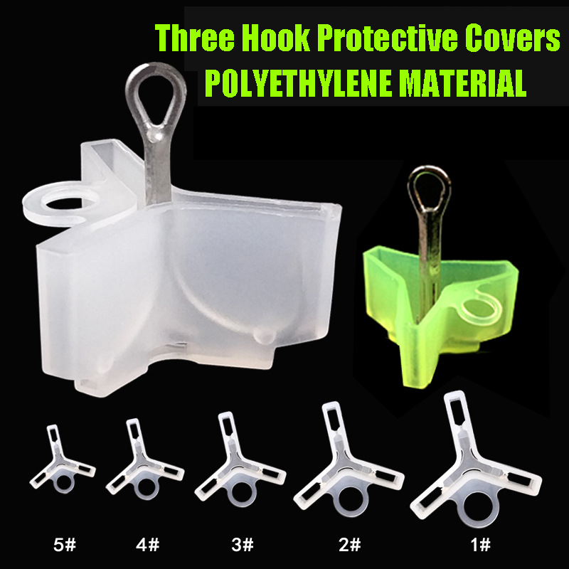 Fishing Hook Treble - 20 Teile/los Langlebige Schutz Kappen Angeln