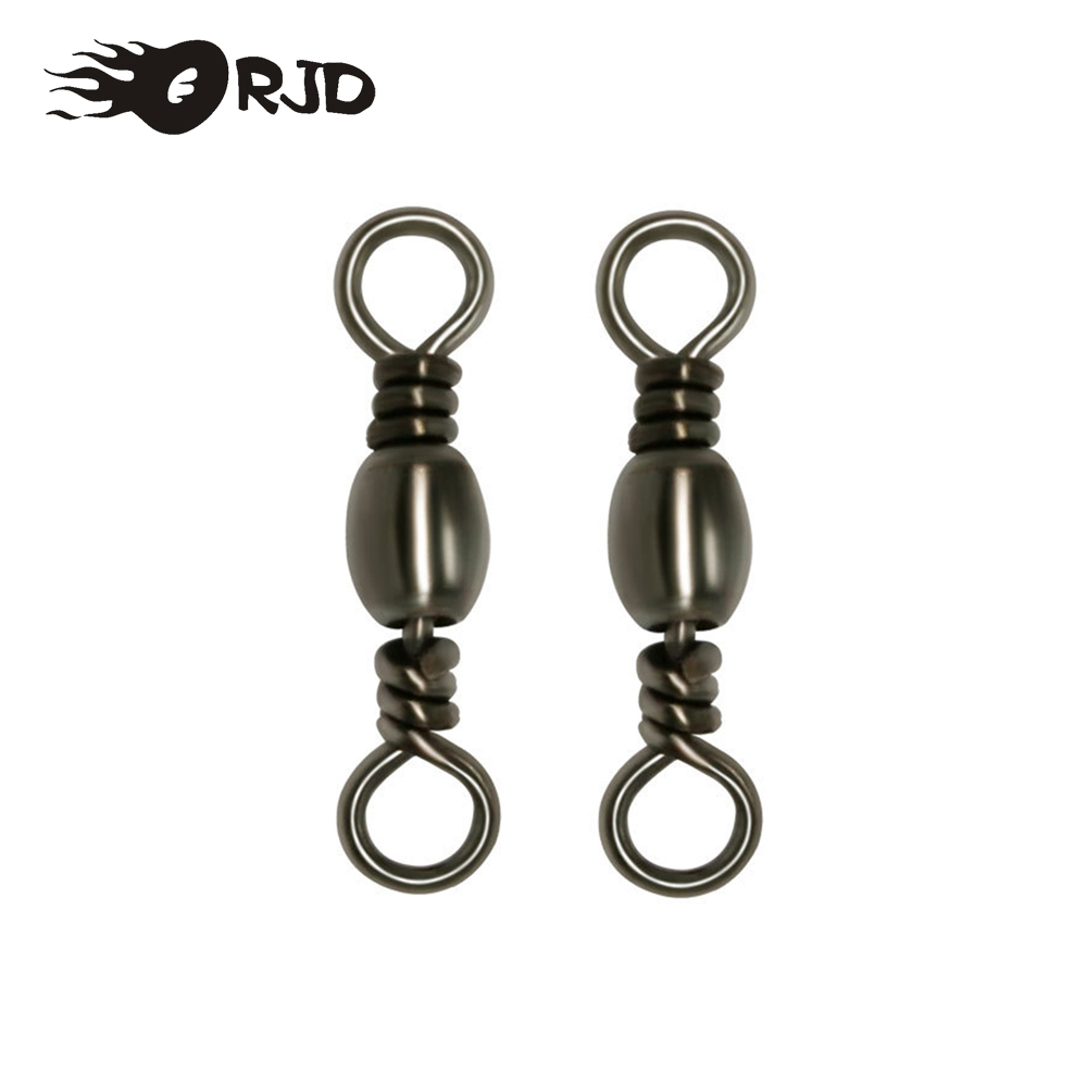 Fishing Hook Stainless Steel - ORJD 20-50 stücke Barrel Wirbel Angeln