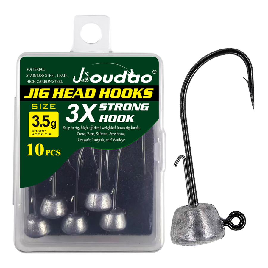 Fishing Hook Weedless - Pilzkopf-Angelgeräte, Jigköpfe für Finesse-Angeln, Weedless Jigkopf
