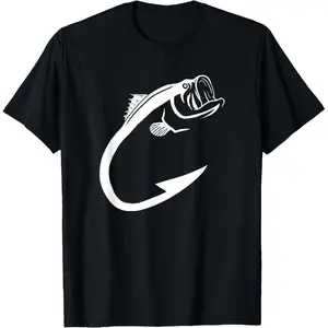 Fishing Hook - Fish Hook Minimal Art Cooles Geschenk