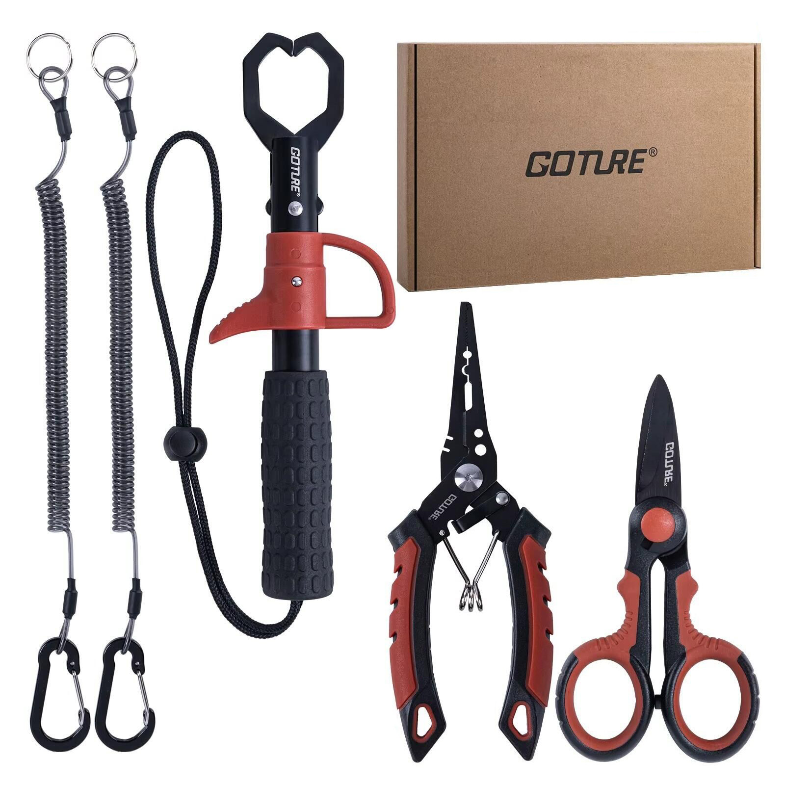 Fishing Hook Remover - Goture Angelwerkzeuge Combo Multipack Zange Lippengreifer