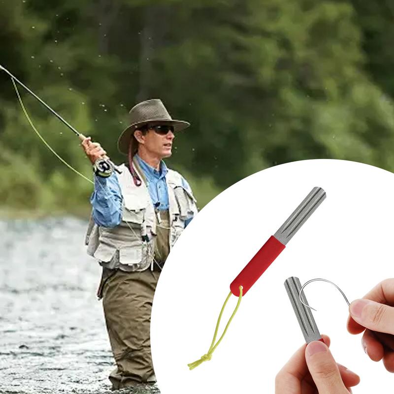 Fishing Hook Sharpener - Angeln Haken Spitzer doppelseitige Angelhaken Schärfen