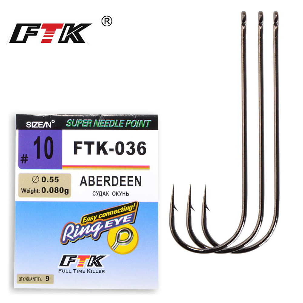 Fishing Hook Assortment - FTK Classic ABERDEEN Meeresangelhaken aus Japan