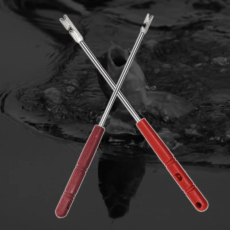 Fishing Hook Remover - 10 Stück Sicherheits-Angelhakenentferner aus Edelstahl, Schneller
