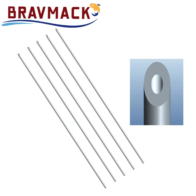 Fishing Hook Stainless Steel - 5/10 stücke Schnell Regenwurm Einhaken Nadeln