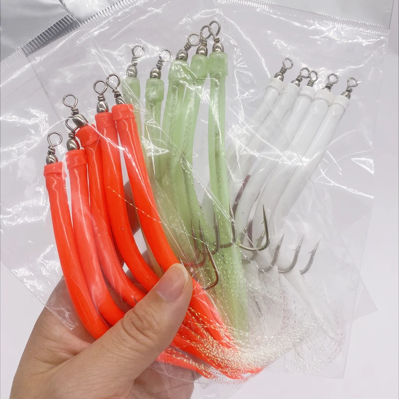 1/5Pcs CodfishFishing Aal Rohr – Fishing Hook Offset Bewertung und Preis