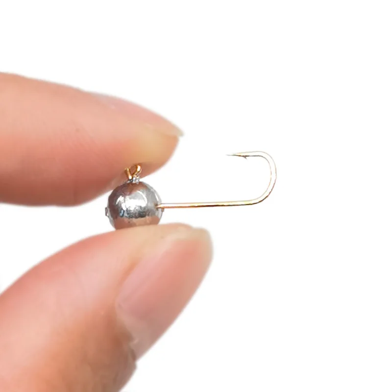 OUTKIT 10 Stück Mini-Jig-Kopfh – Fishing Hook Offset Bewertung und Preis