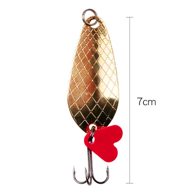 1PCS Metall Jigging Spinner Lö – Fishing Hook Treble Bewertung und Preis