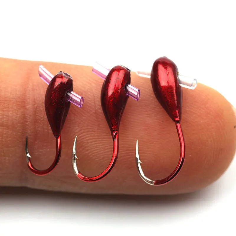10/20PCS Winter Eis Angeln Hak – Fishing Hook Barbless Bewertung und Preis