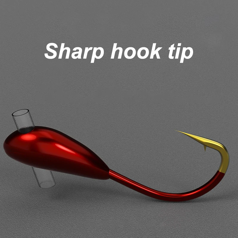 10/20PCS Winter Eis Angeln Hak – Fishing Hook Barbless Bewertung und Preis