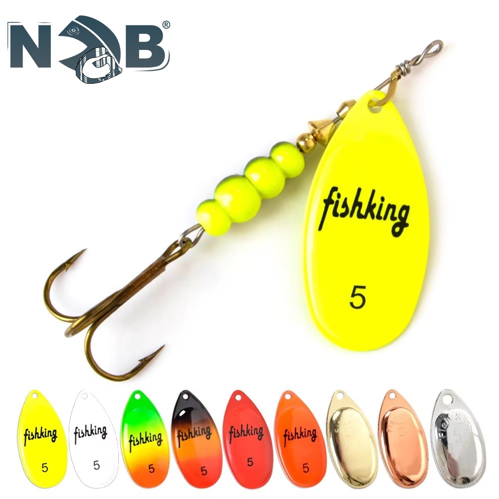 NGB Spinner Köder 3,9g 4,6g 7, – Fishing Hook Treble Bewertung und Preis