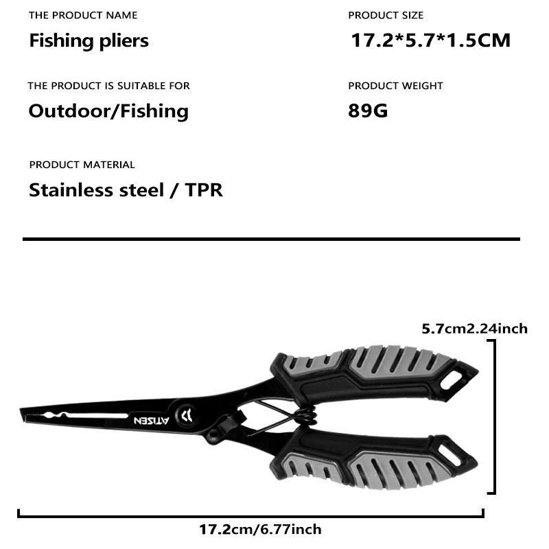 Angel zange Haken entferner Ed – Fishing Hook Remover Bewertung und Preis