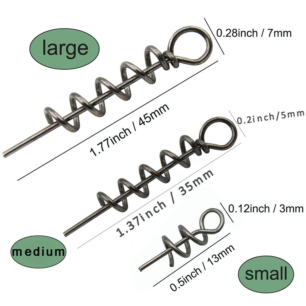30 stücke Edelstahl Frühling L – Fishing Hook Stainless Steel Bewertung und Preis