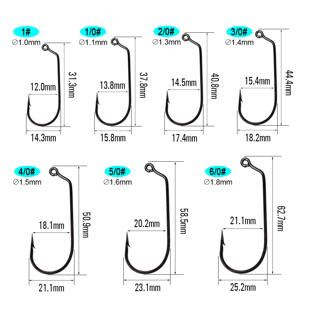ICERIO 20 Stück 60 Grad Jig-Ha – Fishing Hook Barbless Bewertung und Preis