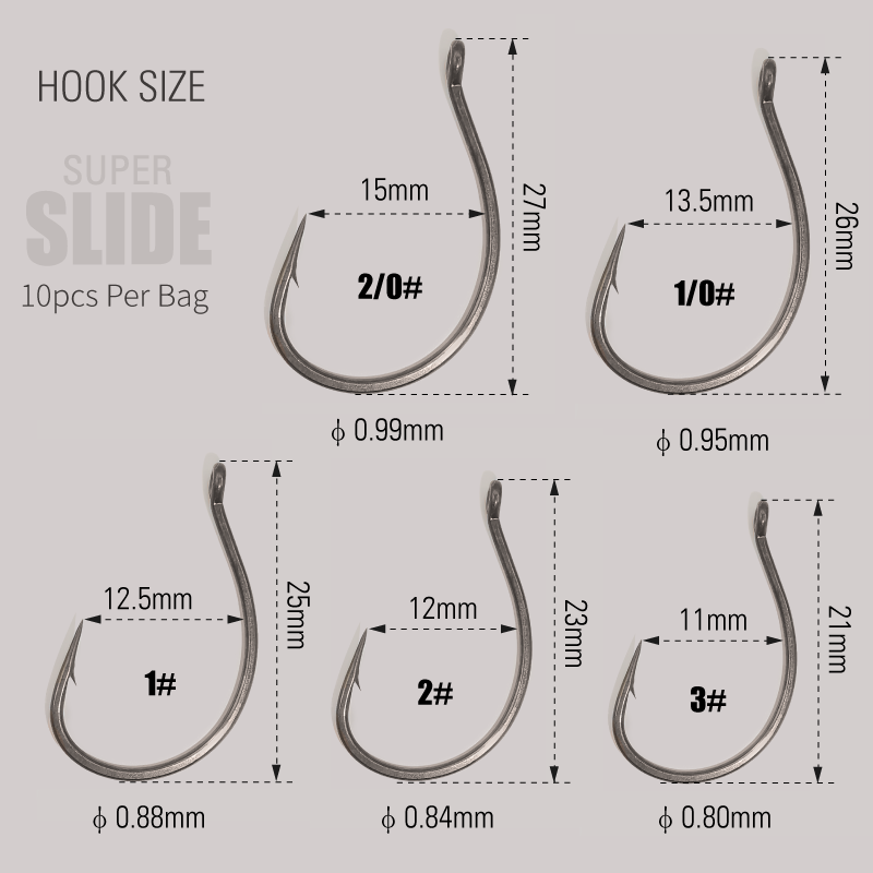 LUREHOLIC PTFE Super Slide Wac – Fishing Hook Offset Bewertung und Preis