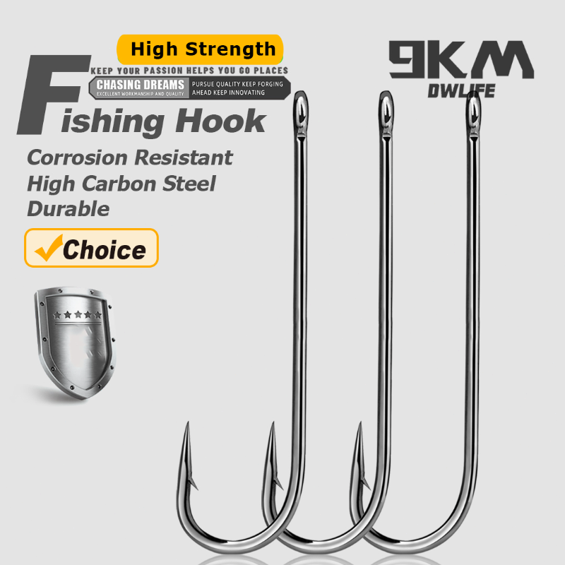 Angelhaken, langer Schaft, Hak – Fishing Hook Barbless Bewertung und Preis