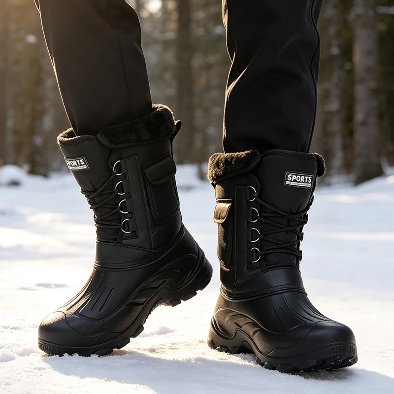 Herren Winter Schneestiefel Ou – Fishing Hook Bewertung und Preis
