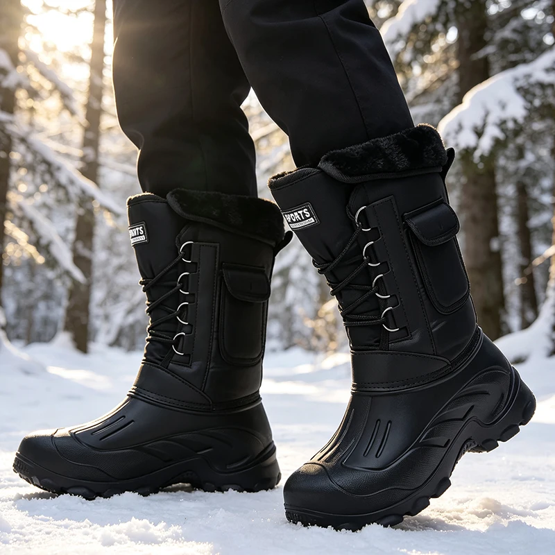 Herren Winter Schneestiefel Ou – Fishing Hook Bewertung und Preis