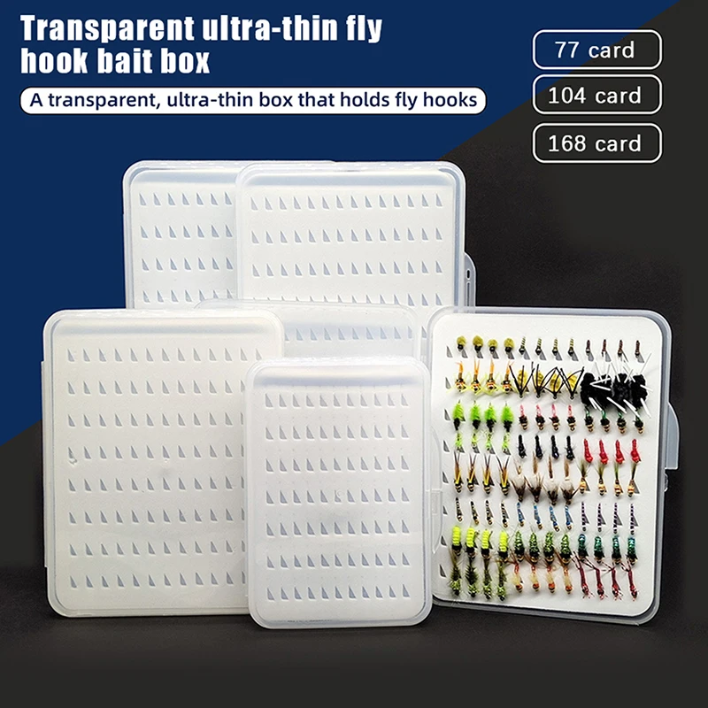 Wasserdichte Fliegenhaken-Box  – Fishing Hook Size Bewertung und Preis