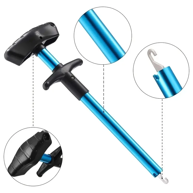 1/2 Stück Tragbarer Aluminium  – Fishing Hook Remover Bewertung und Preis