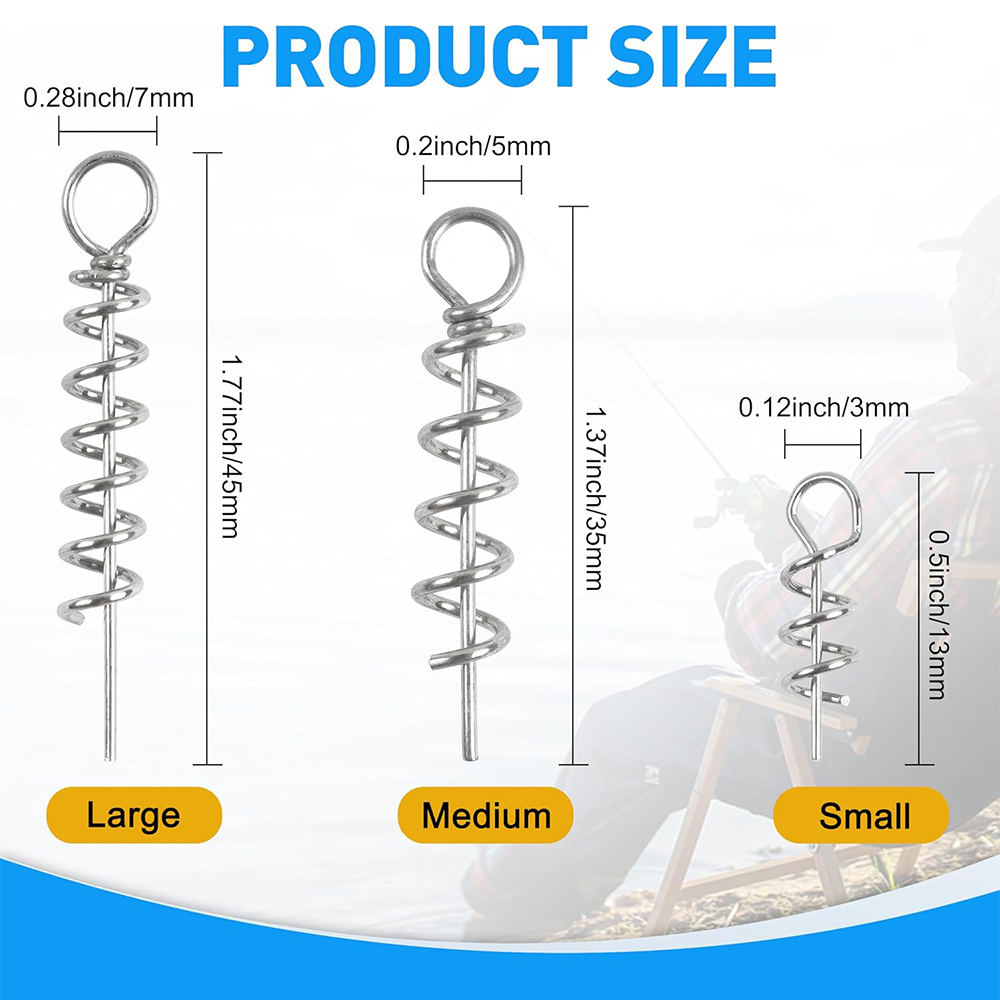 50Pcs Frühling Twist Lock Ange – Fishing Hook Box Bewertung und Preis