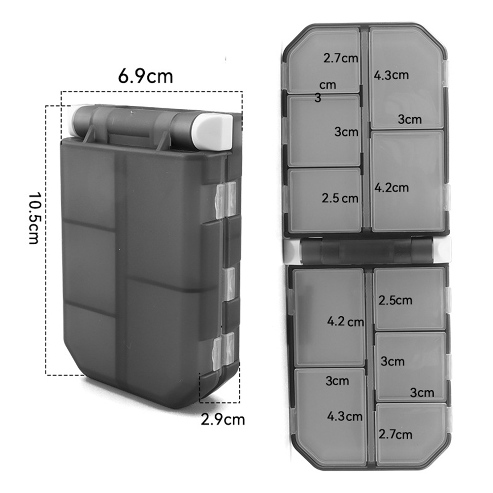 Angelgerät-Box, doppelseitig,  – Fishing Hook Box Bewertung und Preis