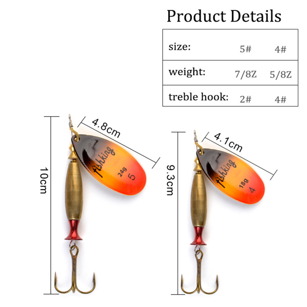NGB Long Cast Spinner Köder An – Fishing Hook Treble Bewertung und Preis