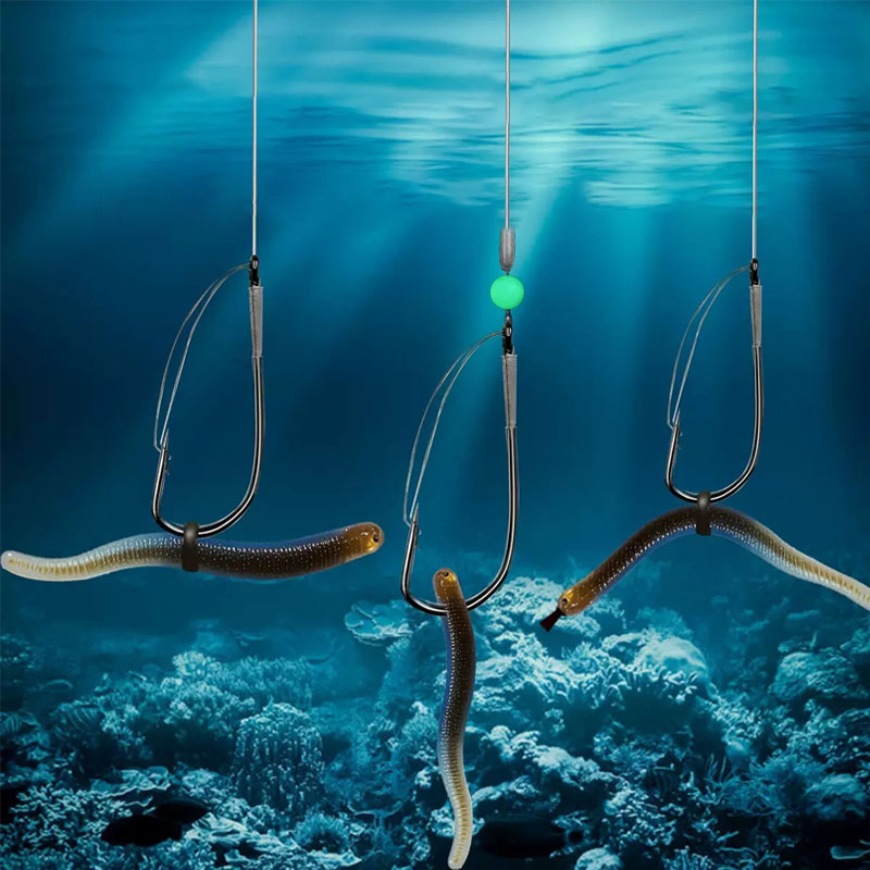20/40 Stück unkrautfreie Offse – Fishing Hook Weedless Bewertung und Preis