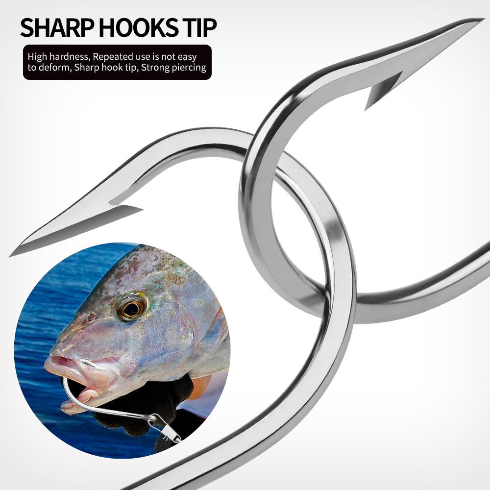 PROBEROS 5 Stück Edelstahlhake – Fishing Hook Circle Bewertung und Preis