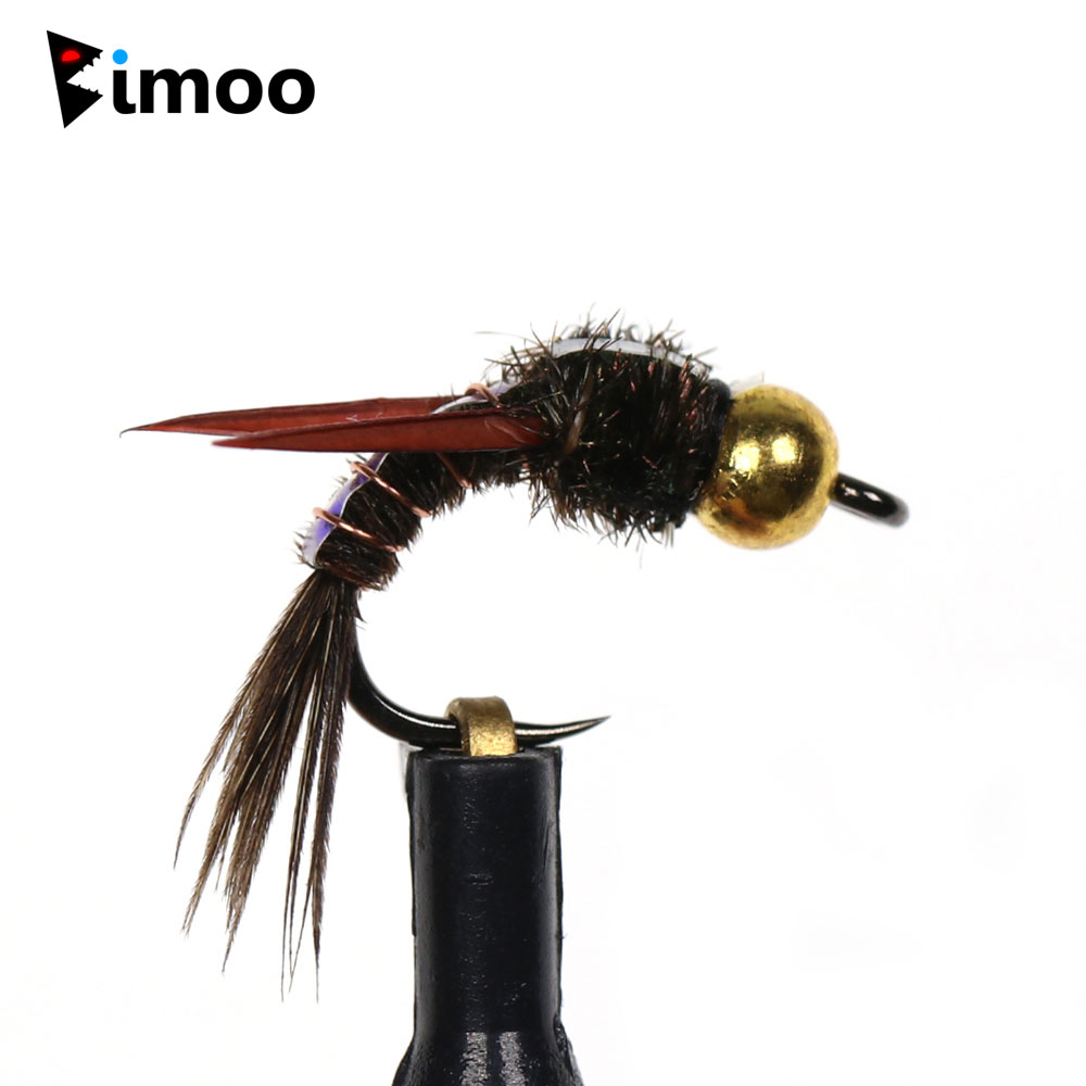 Bimoo 8 Stück Messing Beadhead – Fishing Hook Barbless Bewertung und Preis