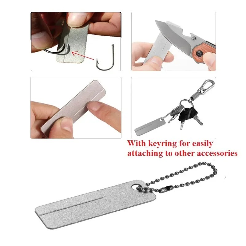 Taschen-Diamantschärfer mit Ho – Fishing Hook Bewertung und Preis