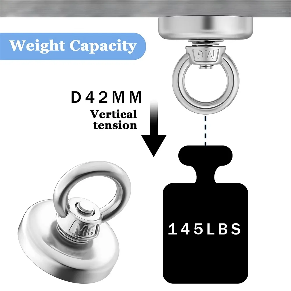 D16~D42mm Superstarker Neodym- – Fishing Hook Stainless Steel Bewertung und Preis