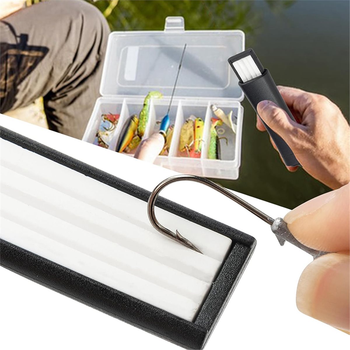 Angelhakenschärfer – kompaktes – Fishing Hook Sharpener Bewertung und Preis