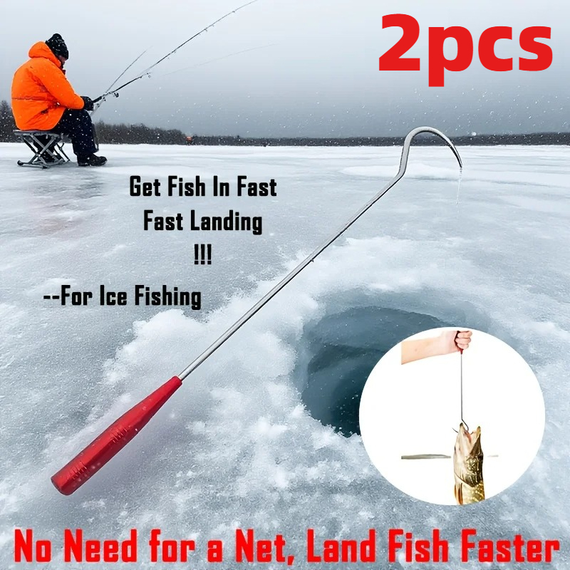 2 Stück Rote Edelstahl-Gaffhak – Fishing Hook Stainless Steel Bewertung und Preis