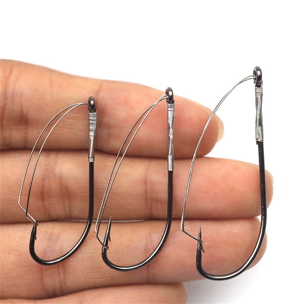 Angelzubehör Hochkarbon-Stahl  – Fishing Hook Weedless Bewertung und Preis