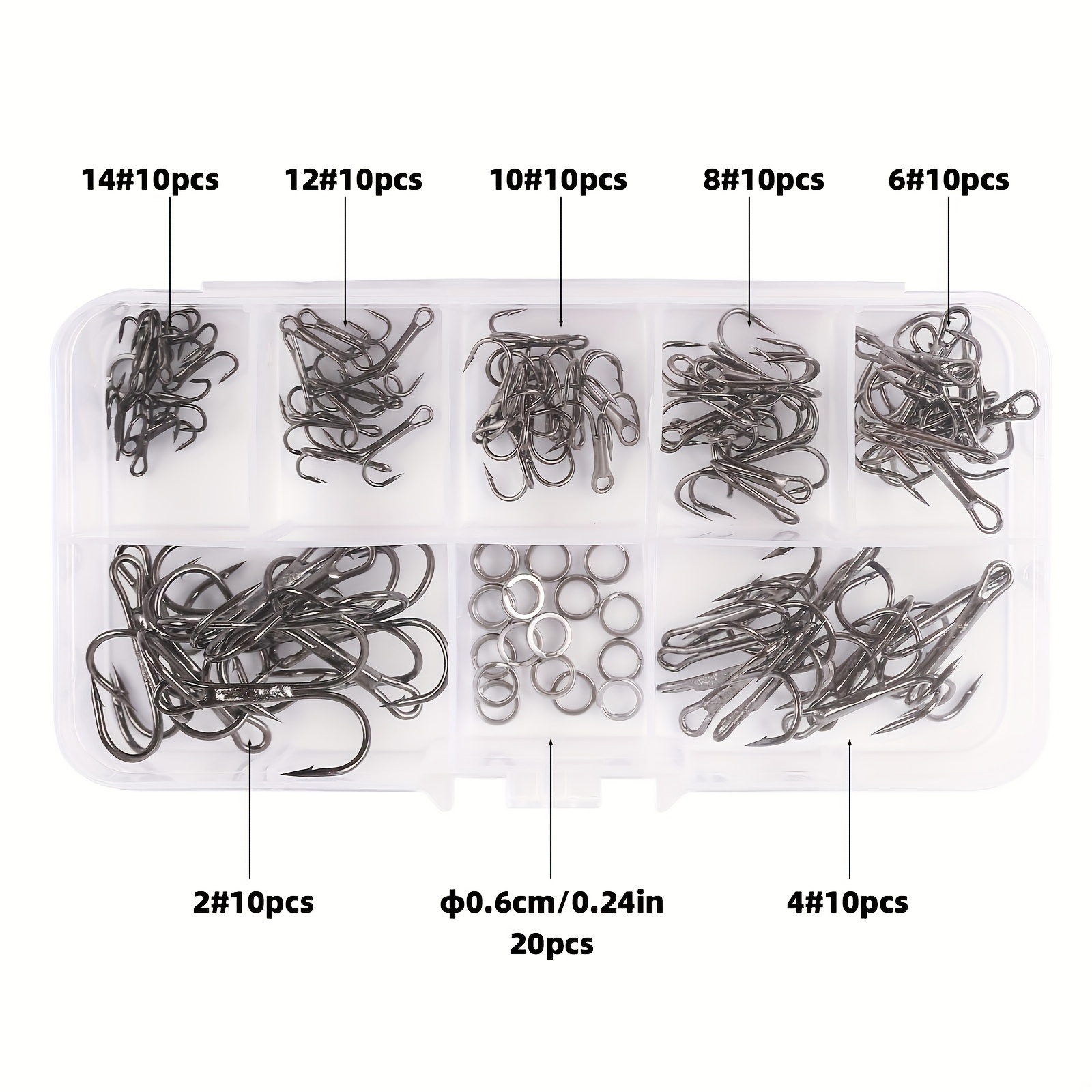 90-teiliges Set: Das Köder-Dre – Fishing Hook Assortment Bewertung und Preis